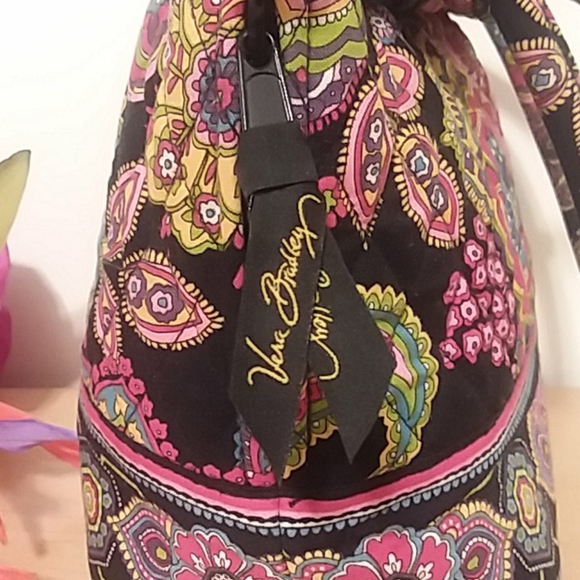 Vera Bradley Symphony in Hue Winter 2009 Archived Print Small Bucket Bag - Picture 5 of 16